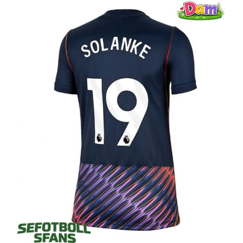 Tottenham Hotspur Dominic Solanke #19 Bortatröja Kvinnor 2026-27 Kortärmad